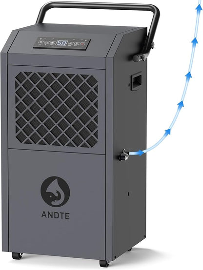 Andte 190 Pints Commercial Dehumidifier by ANDTE