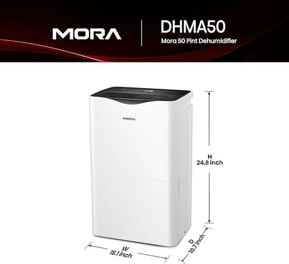 Mora Mora by Hisense 50 Pint Dehumidifier, - Image 2
