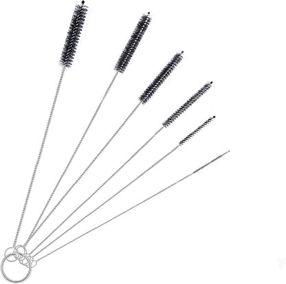 Straw Cleaner Brush Set, 6 Piece Long Drinking Straws Cleaning Brush Pipe Tube - Image 8