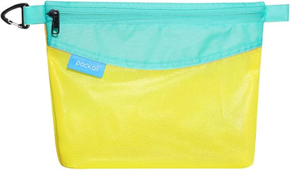 pack all Water-resistant Material Zipper Pouch, Mesh Zipper Bag by packall