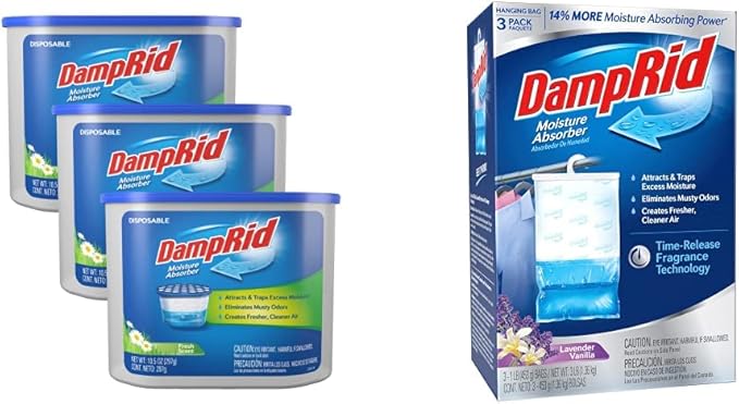 DampRid Moisture Absorbers Fresh Scent and Lavender Vanilla by Unknown