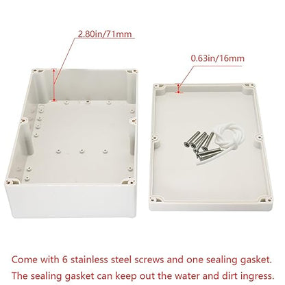 Project Box IP65 Waterproof Junction Box ABS Plastic Electrical Boxes DIY - Image 4