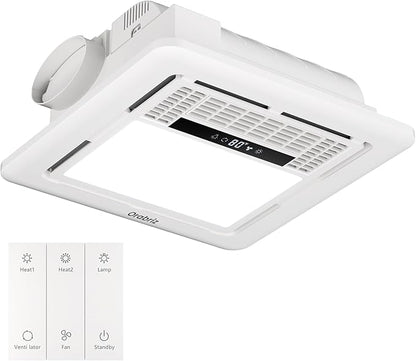 4-in-1 Bathroom Exhaust Fan by Orabriz