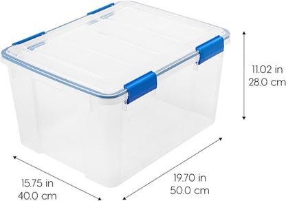 IRIS USA WeatherPro 44 Qt Storage Bins - Image 2
