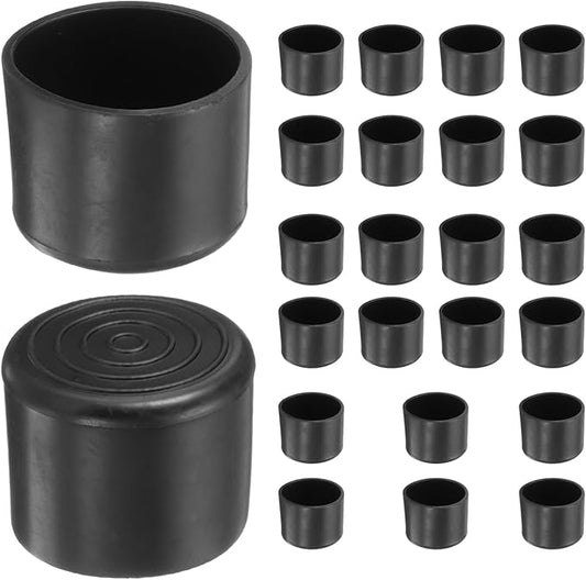 uxcell 24pcs Round Chair Leg Caps 35mm/1.4" PVC Chair Leg Floor Protectors by uxcell