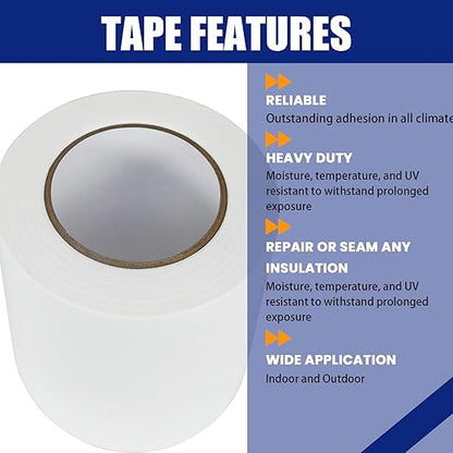 8 Roll, PE 9 mm Polyethylene Tape, - Image 3