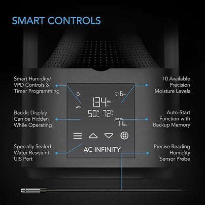 AC Infinity CLOUDFORGE T3, Plant Humidifier 4.5L - Image 3