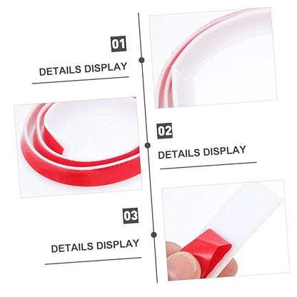 1pc Self-Adhesive Bathroom Water Retaining Strip Caulk Baffle - Image 4