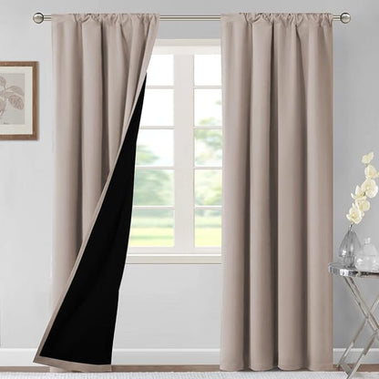 H.VERSAILTEX 100% Blackout Curtains by HVERSAILTEX