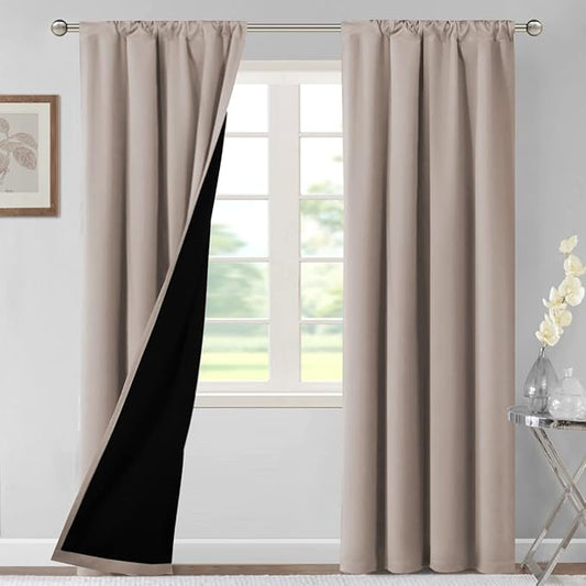 H.VERSAILTEX 100% Blackout Curtains by HVERSAILTEX