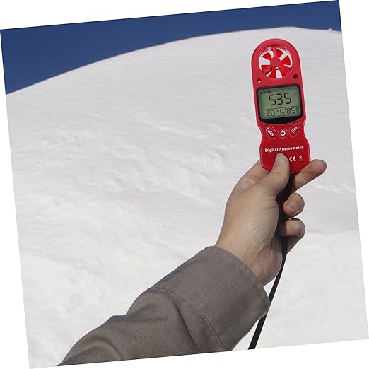 GLEAVI One Thermohygrometer Anemometer Accurate Temp Humidity Monitor Wind - Image 3