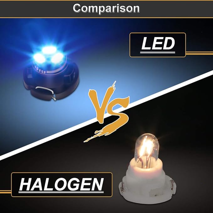 AC Climate Heater Control LED Lights Bulbs Kit replacement Compatible - Image 4