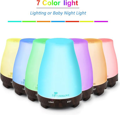 Diffuserlove Essential Oil Diffusers 200ML Remote Control Diffuser Mist - Image 2