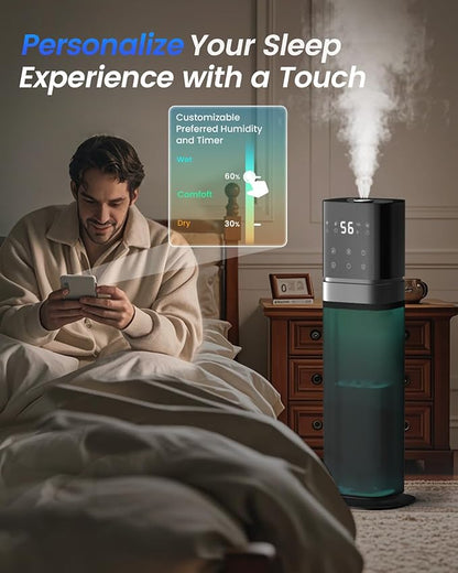 Humidifiers for Bedroom 2.1Gal/8L, Smart Humidifier Large room, Cool Mist - Image 6