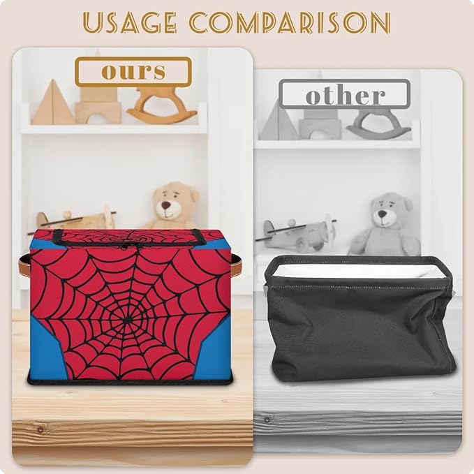 Storage Bin, Collapsible Fabric Storage Boxes - Image 8