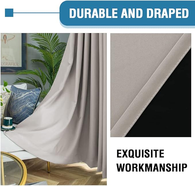 H.VERSAILTEX 100% Blackout Curtains - Image 7