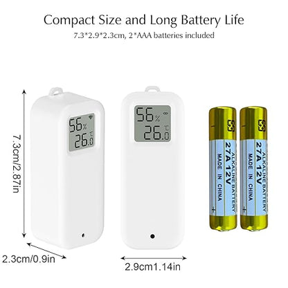 Room Thermometer Indoor, WiFi Humidity Meter - Image 7