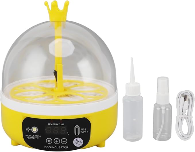 7W Egg Incubator, 4 Egg Poultry Incubator - Image 6