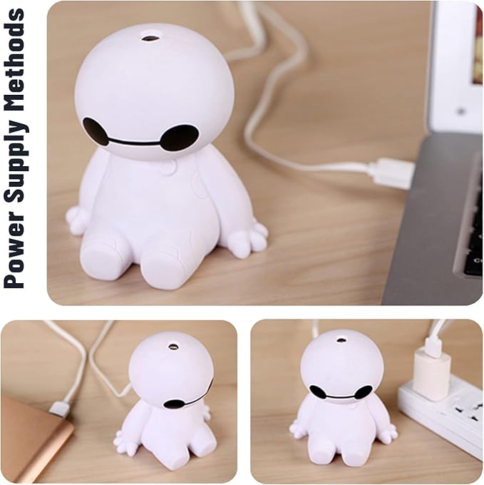INVODA Humidifiers Portable Small Cool Mist Humidifiers Mini USB Personal - Image 2