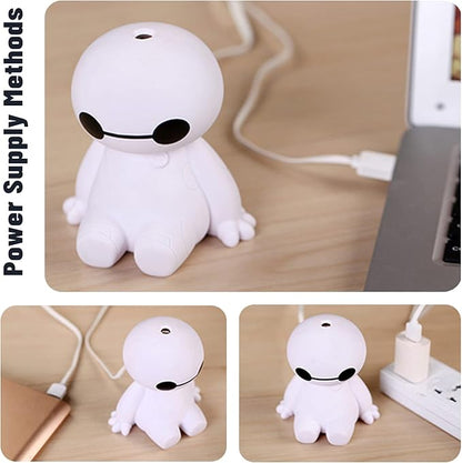 INVODA Small Humidifier Cool Mist Portable Desk USB Personal Mini Humidifiers - Image 4