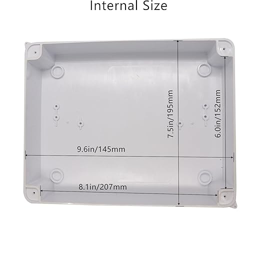 Junction Box Dustproof Waterproof IP65 ABS Plastic Electrical Boxes, Indoor & - Image 5