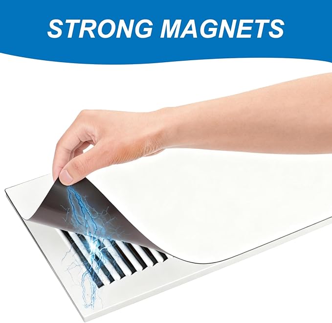 Vent Cover 2 Pack, Strong Magnetic Vent Covers 5.3x12 Inch, Ceiling Register - Image 4