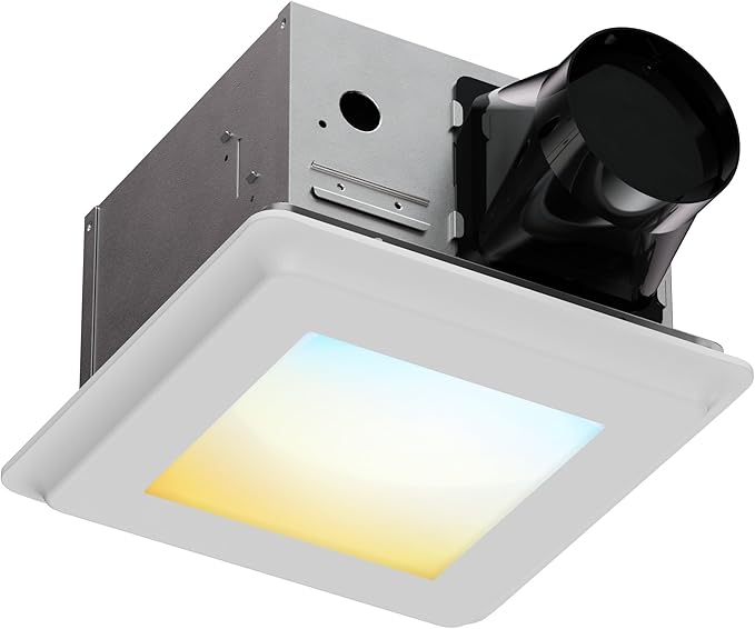 2 in 1 Bathroom Exhaust Fan by JULLISON