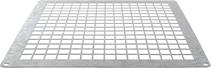 Repa Market 8" x 8" Inch Galvanized Steel Rectangular Crawl Space Vent Grid - Image 8