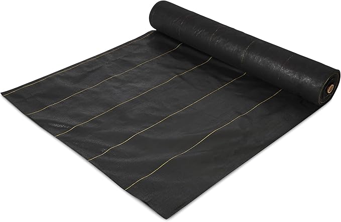 Dewitt Pro-5 Weed Barrier Fabric 5 oz, 5 x 250 Feet – Heavy-Duty Woven by DeWitt