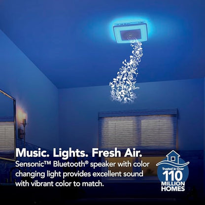 Broan-NuTone ChromaComfort Bathroom Exhaust Fan - Image 4