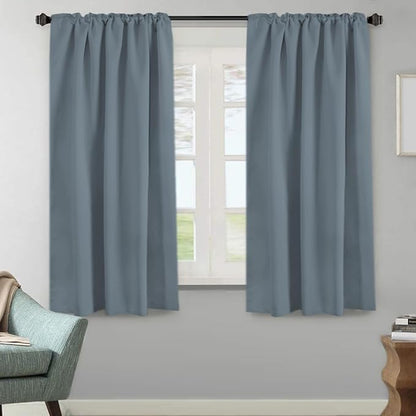 H.VERSAILTEX Blackout Curtains Thermal Insulated Window Treatment Panels Room - Image 2