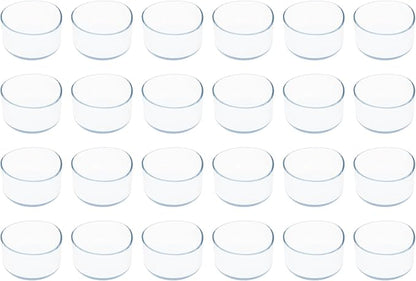 Round Chair Leg Caps, PVC Furniture Feet Covers, TTZEZE Transparent Round Floor by TTZEZE