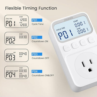 INKBIRD Digital Thermostat Outlet Temperature Controller Outlet Socket - Image 5