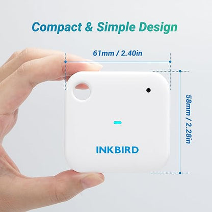 INKBIRD WiFi Thermometer Hygrometer Monitor, Smart Temperature Humidity Sensor - Image 3
