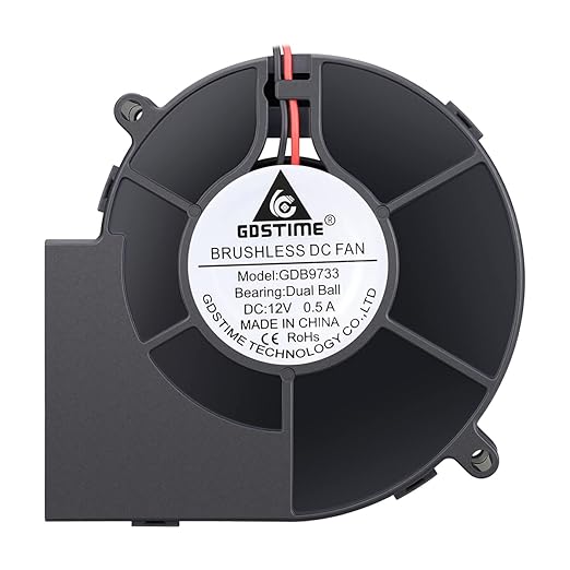 GDSTIME 97mm x 33mm DC Blower, 110V 220V AC Powered Fan 9733 - Image 8