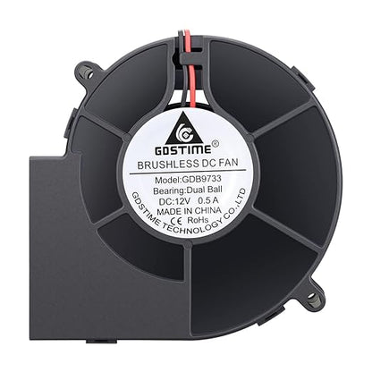 GDSTIME 97mm x 33mm DC Blower, 110V 220V AC Powered Fan 9733 - Image 8