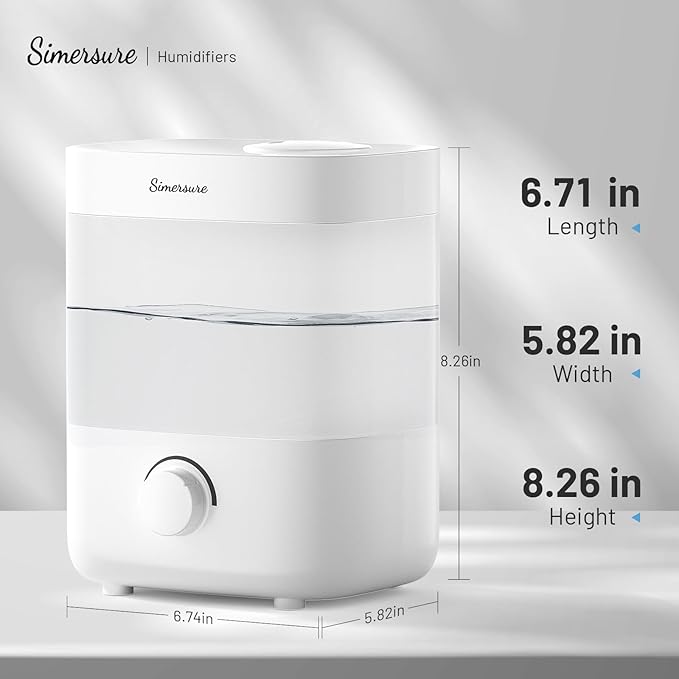 Top Fill Humidifier, 2L Water Tank - Image 9