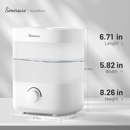 Top Fill Humidifier, 2L Water Tank - Image 9