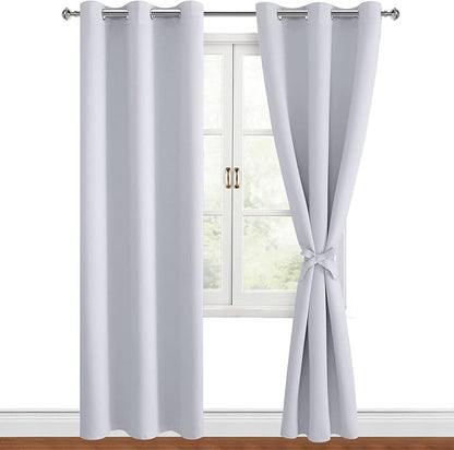 Hiasan Blackout Curtains for Bedroom, 42 x 84 Inches Long by Hiasan