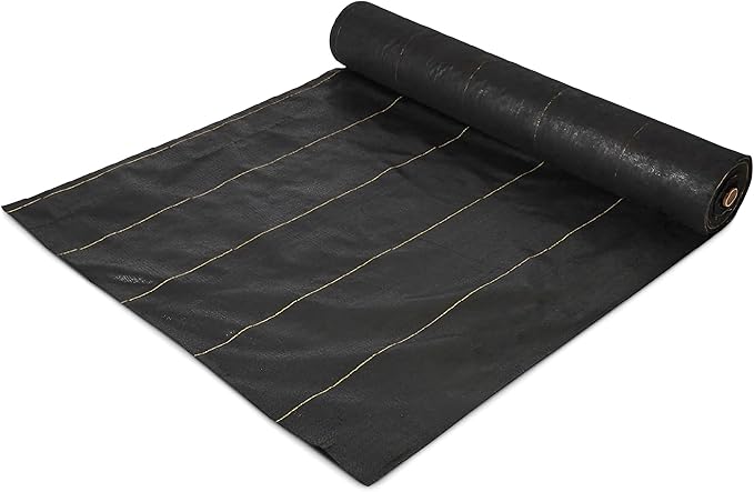 Dewitt 24-Pack Sunbelt Weed Barrier Fabric 3.2 oz, 4 x 300 Feet – Heavy-Duty by DeWitt