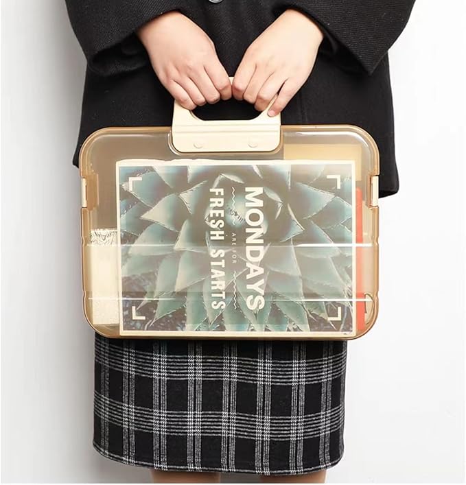Clear Waterproof Document Storage Box - Image 7