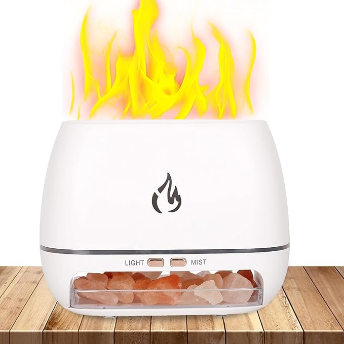 Diffuser Ultrasonic, Salt Rock Perfume Oil Diffuser by Unknown