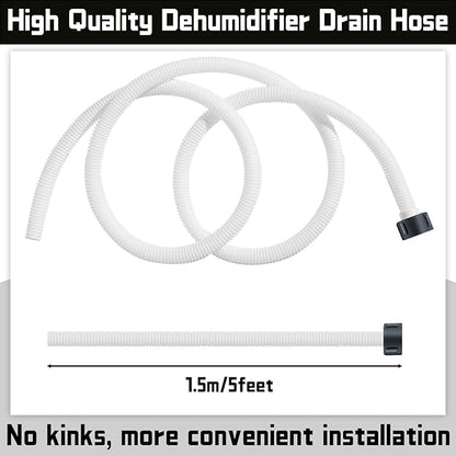 Dehumidifier Drain Hose 3/4 Inches FHT Connection - Image 2