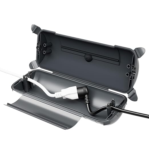 RESTMO Outdoor IP44 Waterproof Electrical Box, Weatherproof Extension Cord Cover by Restmo