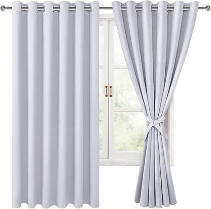 Hiasan Room Darkening Curtains for Bedroom, 70 x 63 Inches by Hiasan