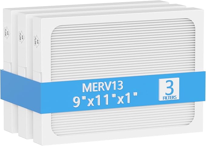 9 x 11 x 1 MERV 13 Replacement Dehumidifier Filter Compatible by Cooyafan