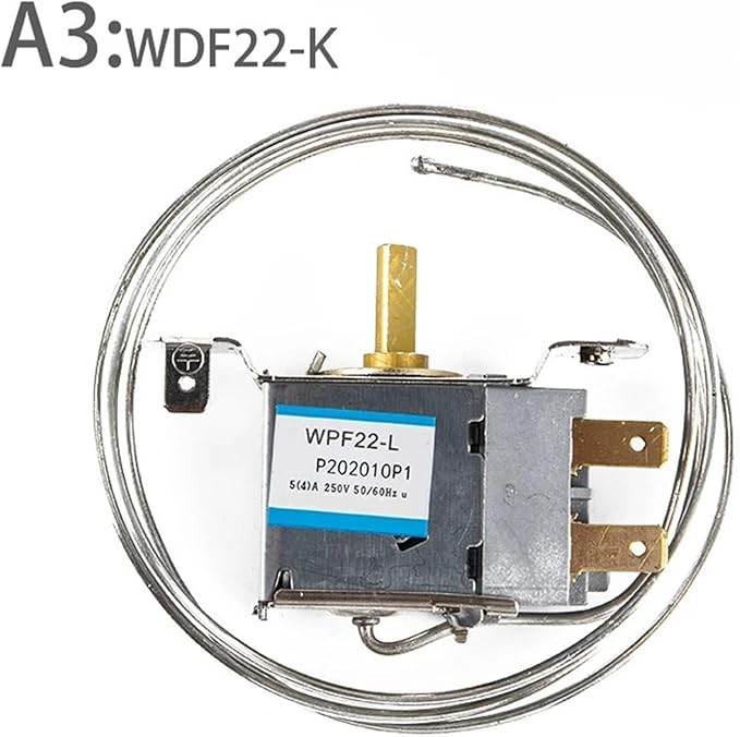 1Pc Household Refrigerator Parts Thermostat 250V Metal Controller - Image 2