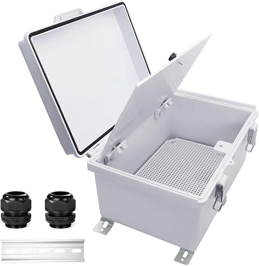 Waterproof Outdoor Electrical Box Junction Box Weatherproof IP67 ABS Plastic by YETLEBOX