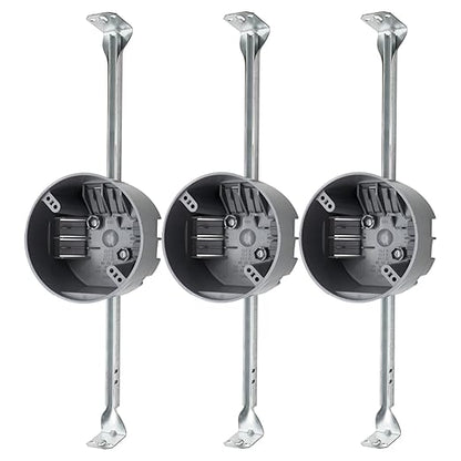 MAKERELE Adjustable Round Ceiling Box Outlet, 20 Cubic-inches Round Ceiling Bar by MAKERELE