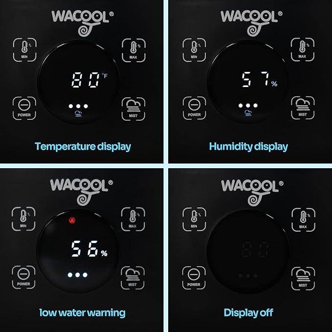 WACOOL Reptile Fogger with Humidity Controller, 4L Large Tank Reptile - Image 5